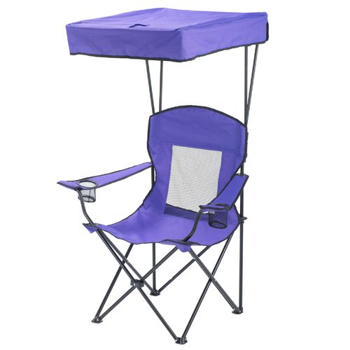 collapsible chair with canopy